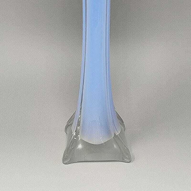 photo furniture 1960s Astonishing Jack In The Pulpit "Calla Lily" Vase In Murano Glass