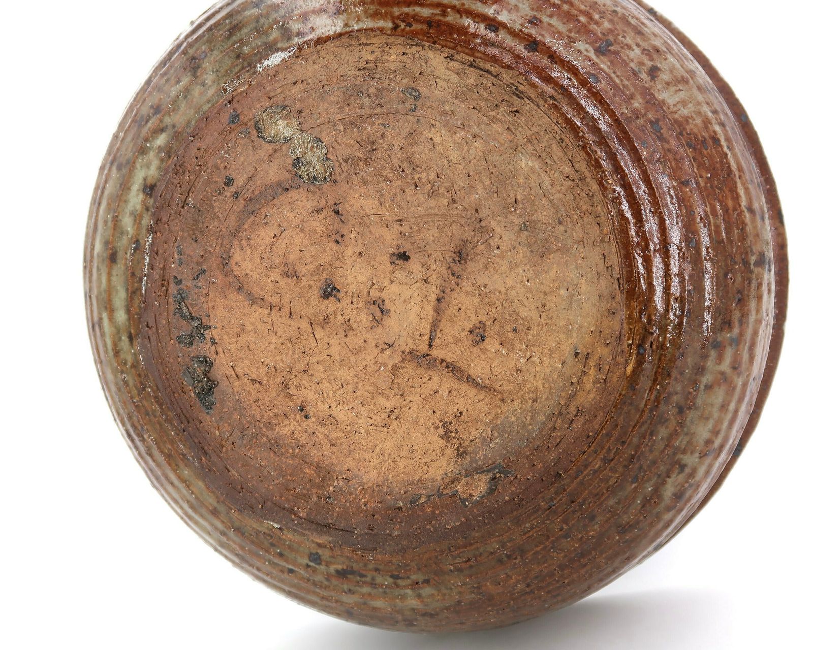 French Ceramic Stoneware Centerpiece Or Large Bowl By Cécile Dein, 1960s / Artist, France, Brittany photo vinterior