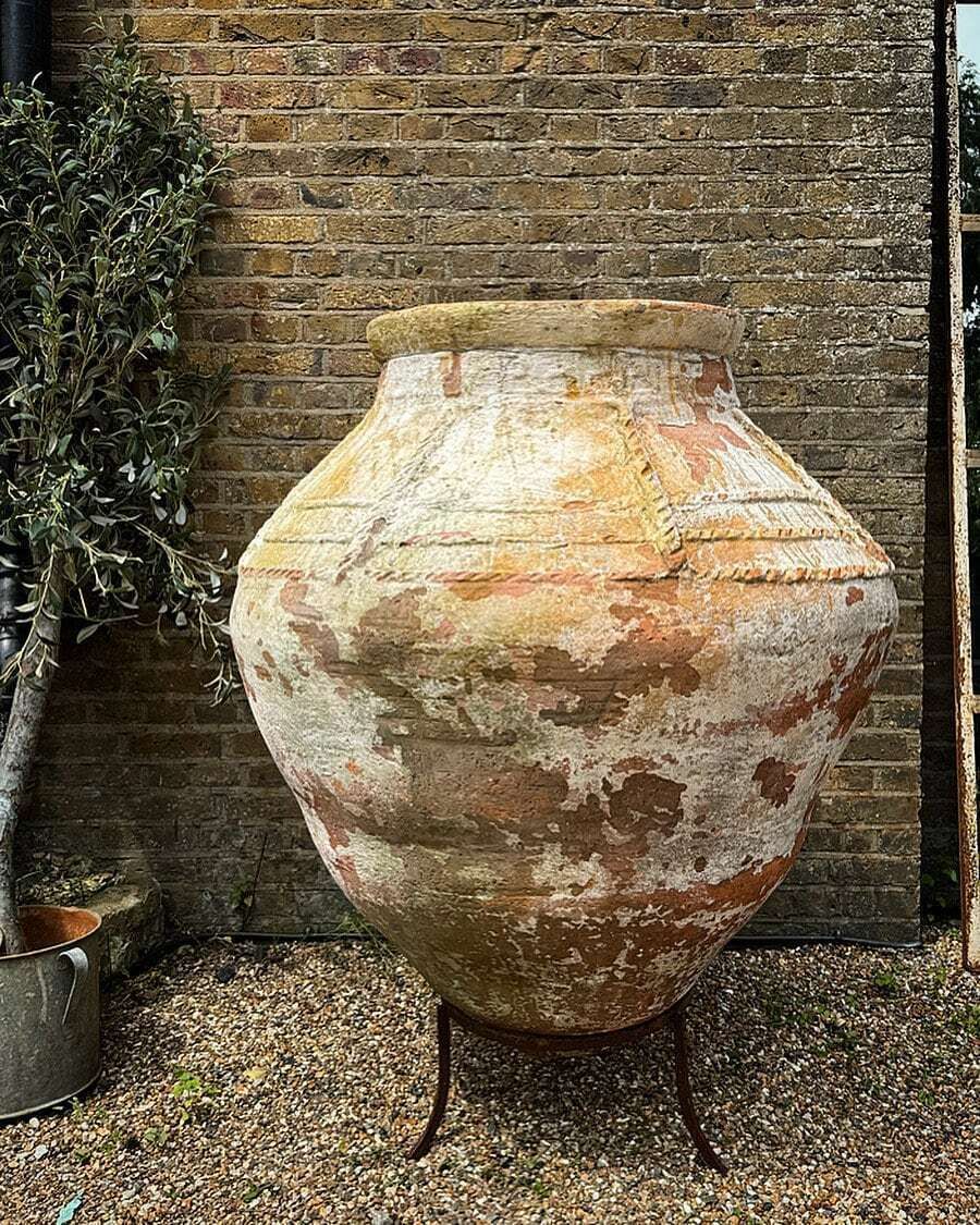 Huge Antique Urn / Garden Pot, 1800s photo 2400.0