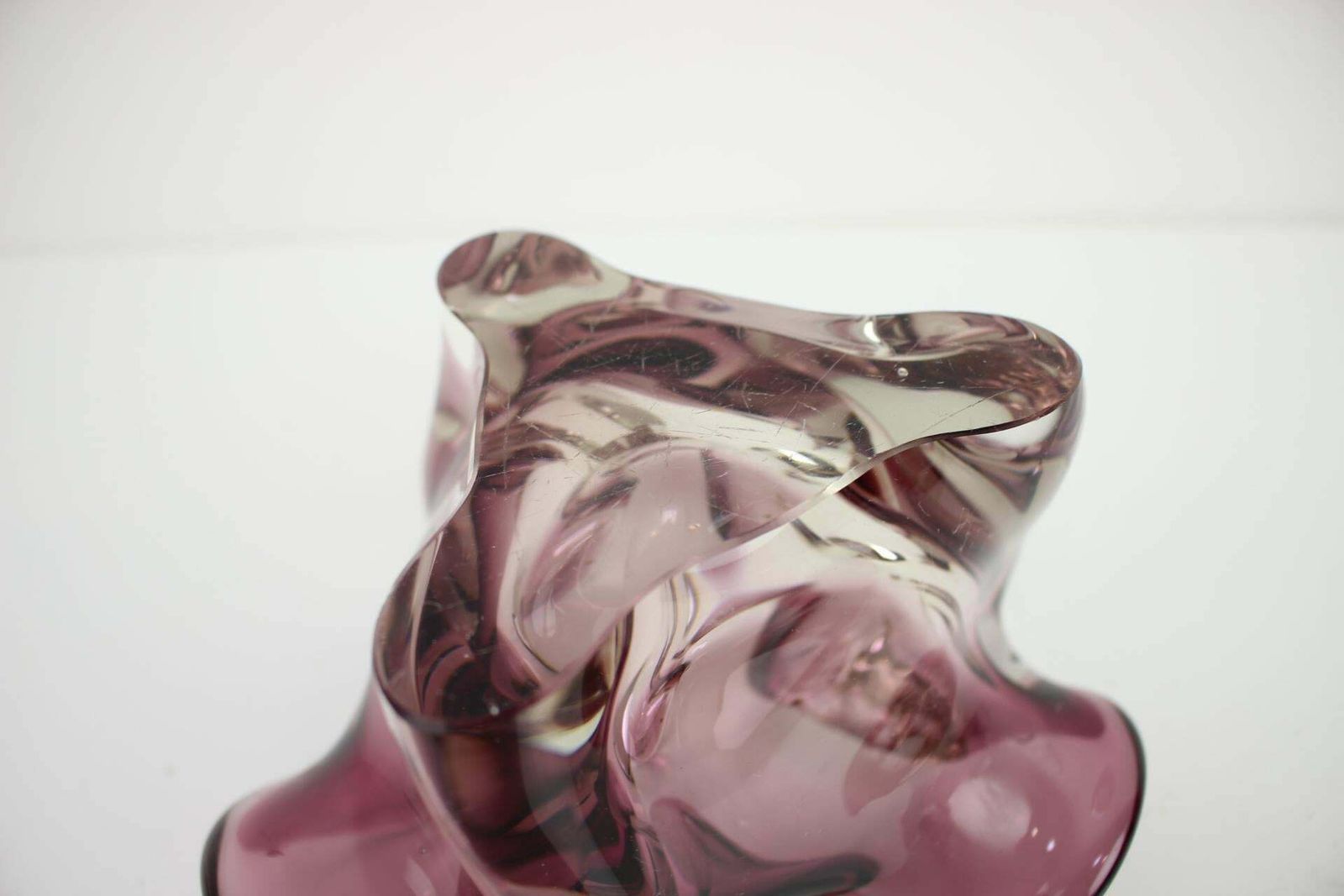 Art Glass Ashtray By Josef Hospodka, 1960's Czechoslovakia photo buy