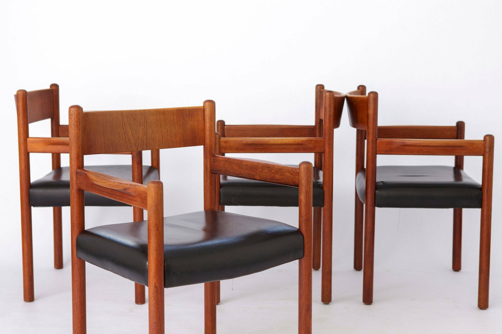 4 Of 8 Vintage Armchairs, 1960s, Danish, Teak photo furniture