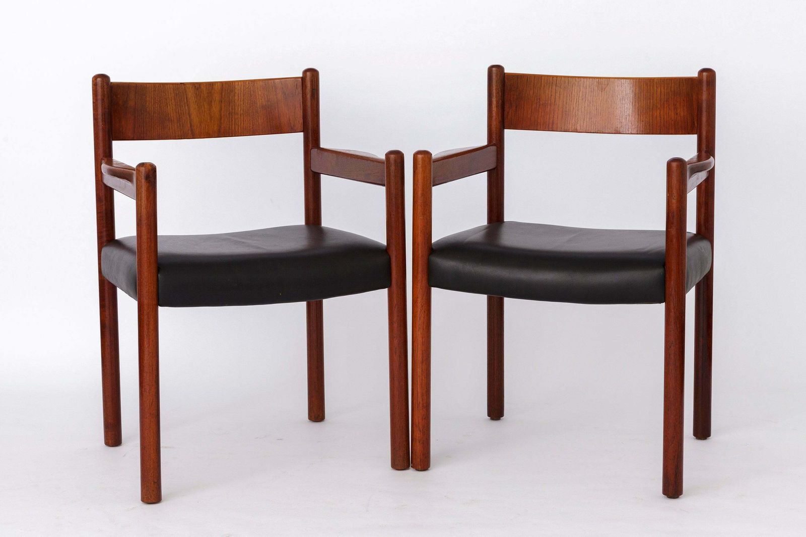 4 Of 8 Vintage Armchairs, 1960s, Danish, Teak photo for sale