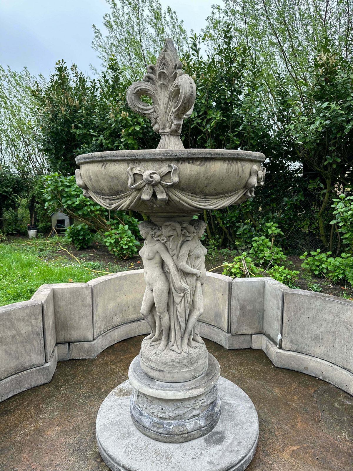 Huge, Stone Water Fountain/Feature, Reclaimed From Belgium photo for sale