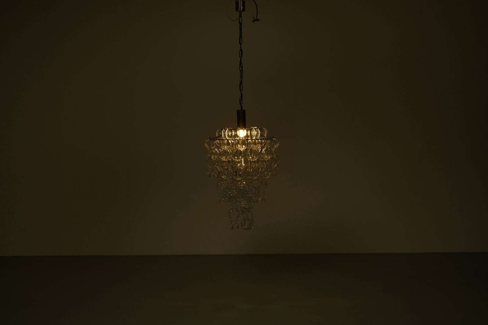 Chandelier Giogali By Angelo Mangiarotti For Vistosi, Italy 1970s. photo 1450.0