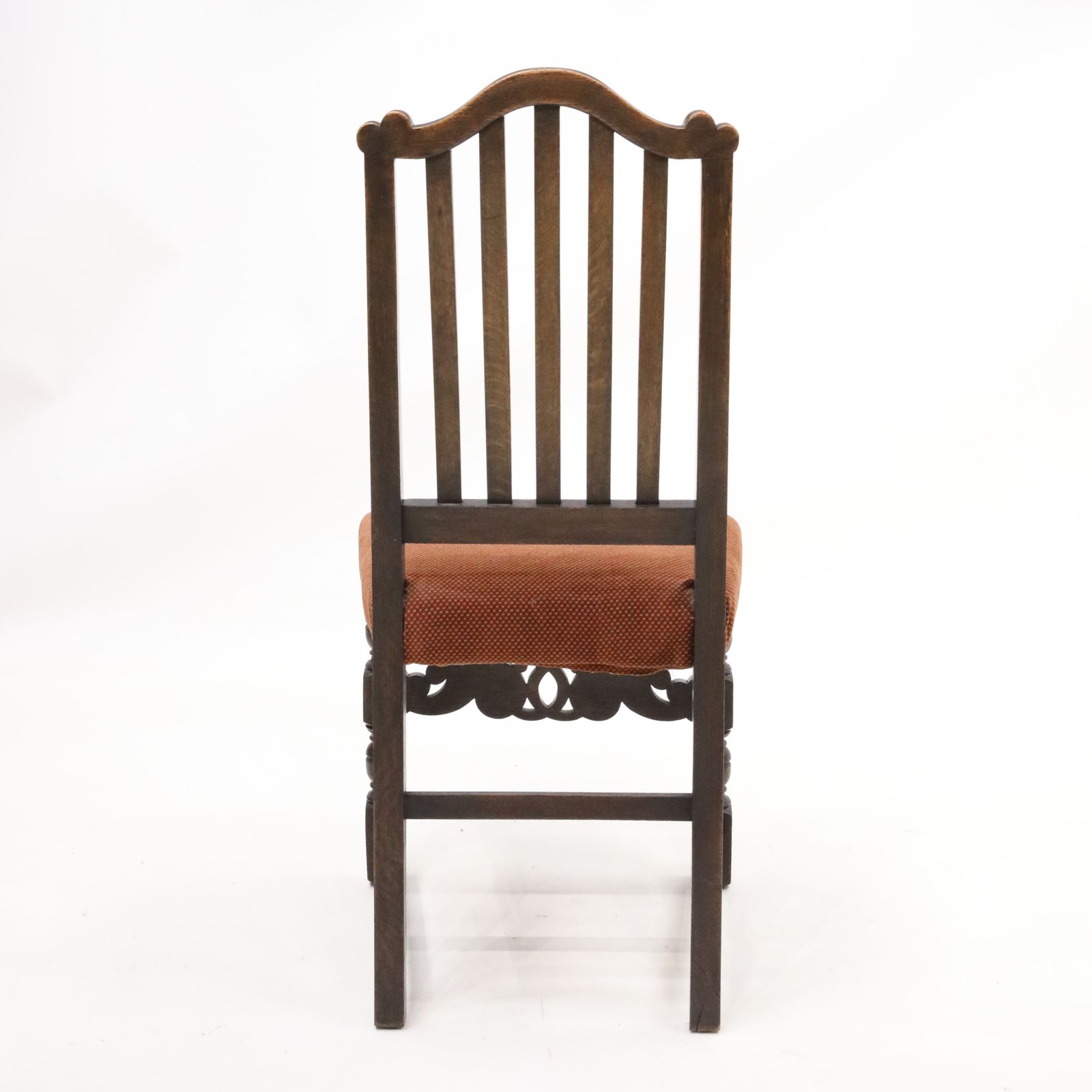 Vintage Oak Hall/Study/Bedroom Chair Highly Carved Stretcher Free Uk Delivery photo 187.0
