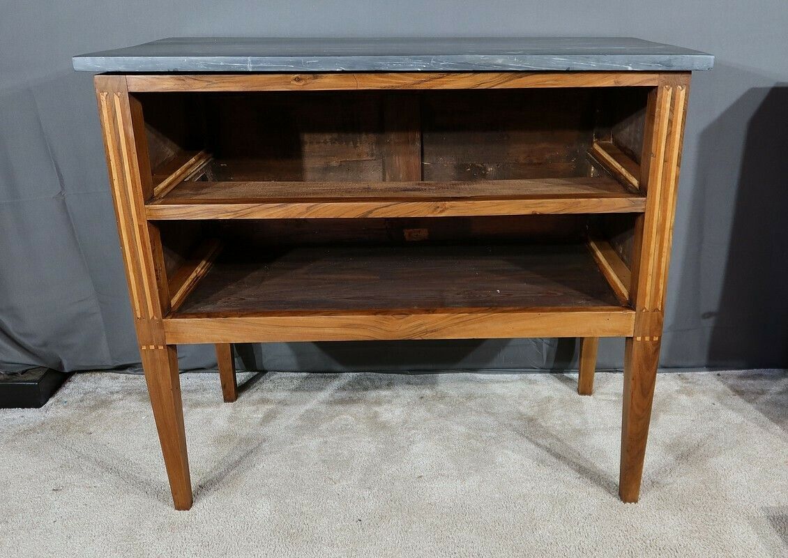 photo vintage Small Regional Walnut Commode, Louis XVI Style – Early 19th Century