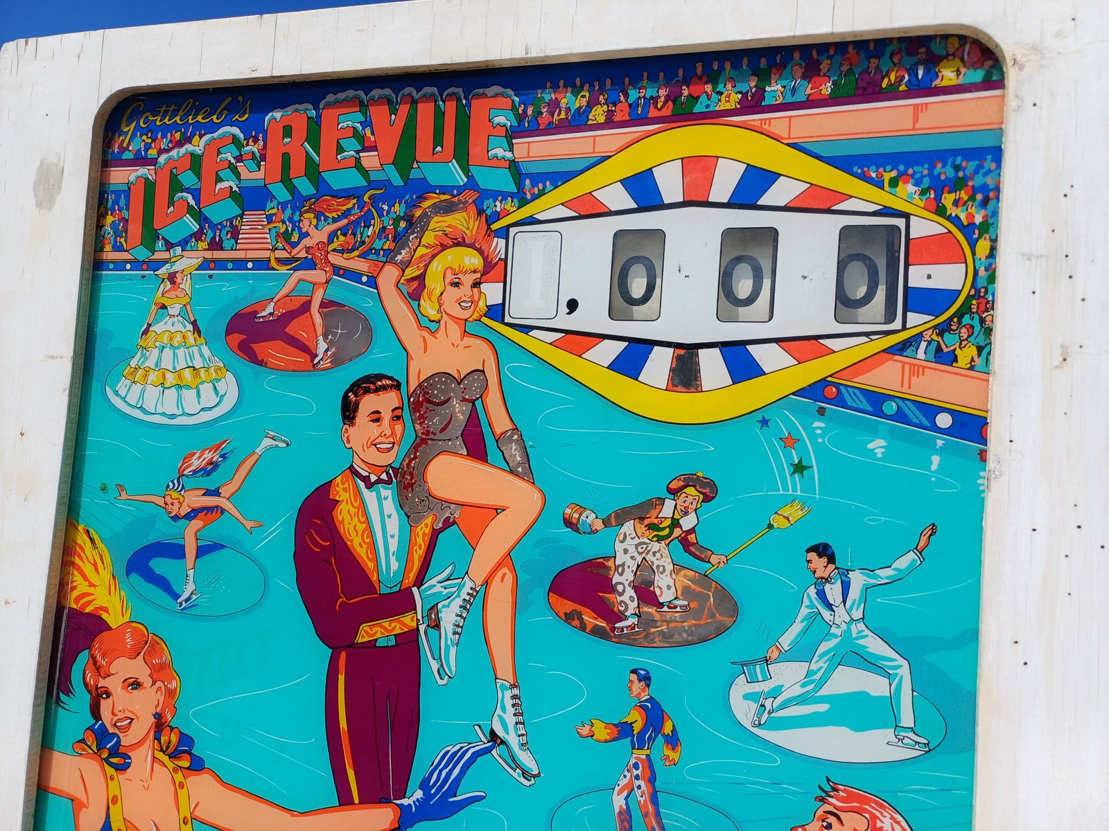 Gottlieb Ice Pinball Revue 1965 photo buy