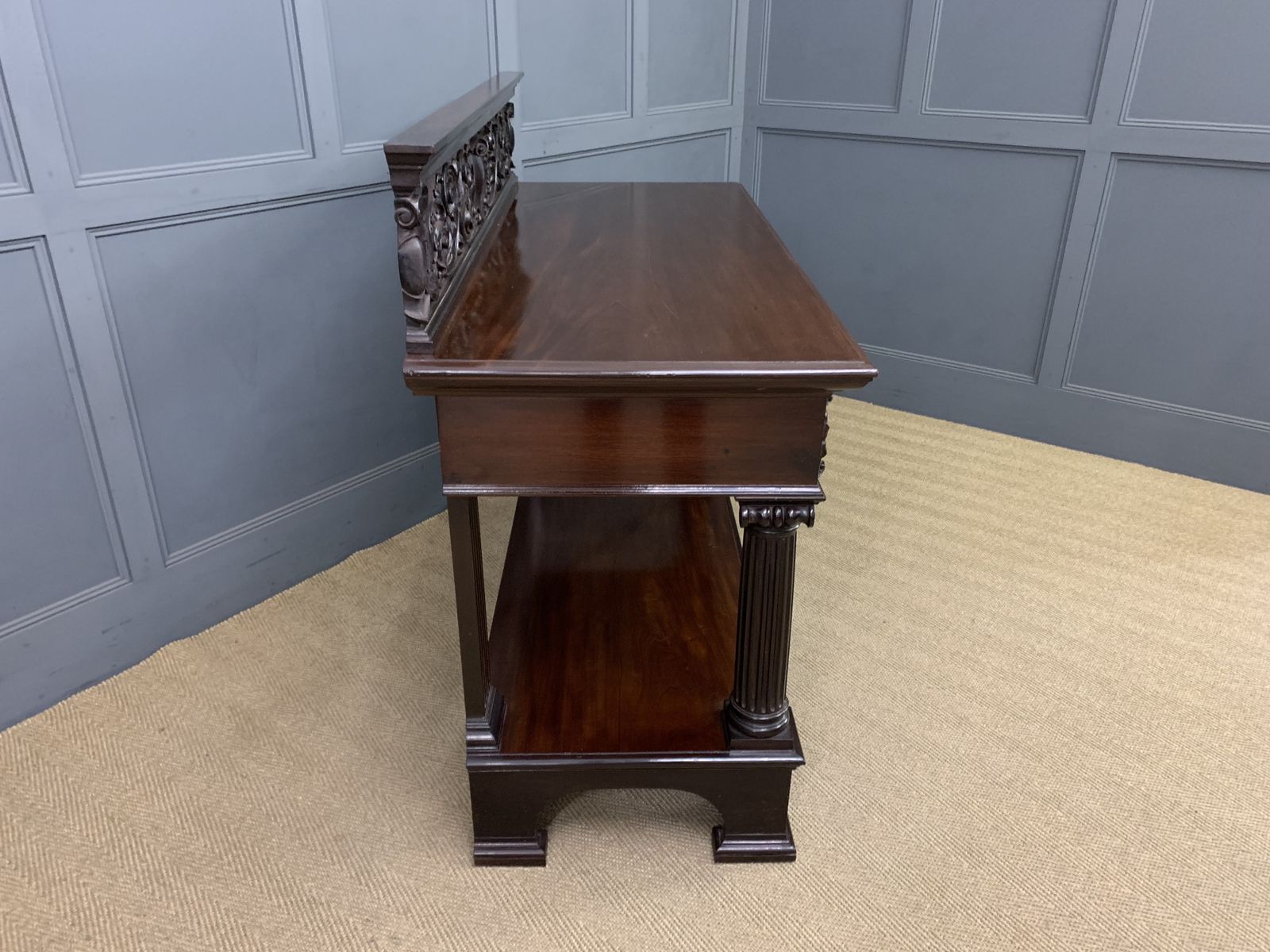 Victorian Carved Mahogany Buffet photo buy