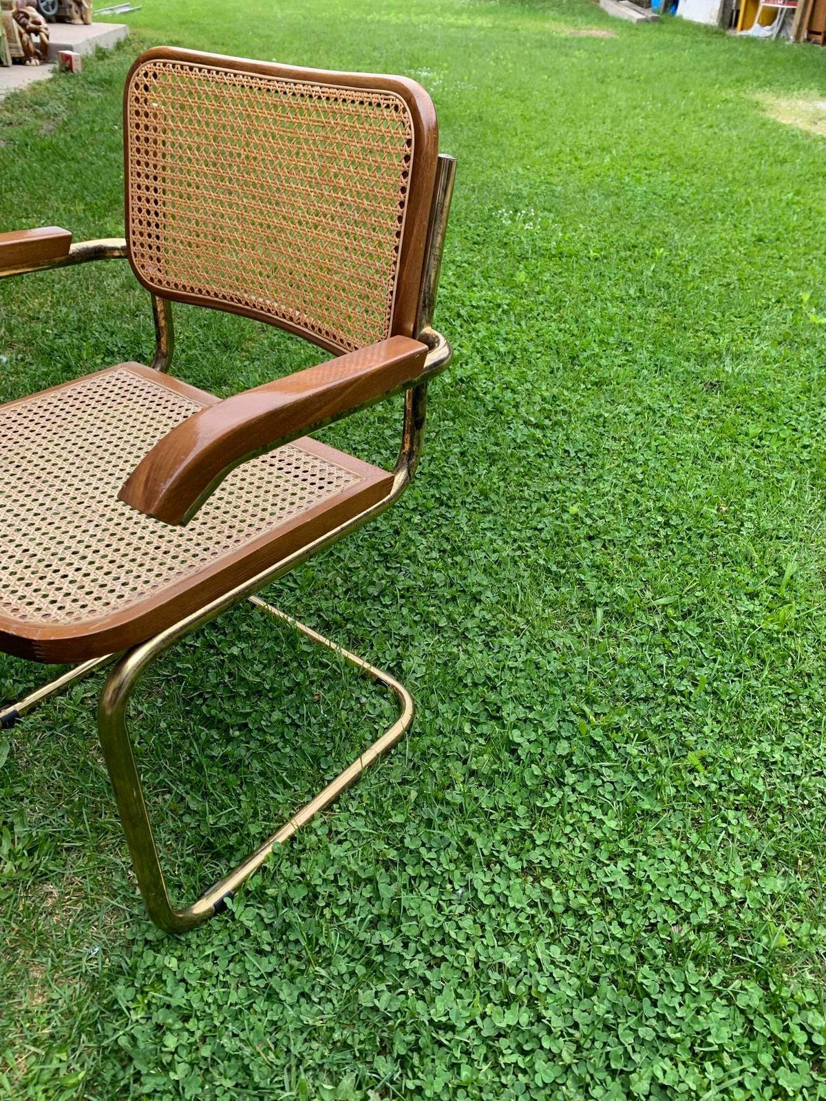 Mid Century Modern Italian Marcel Breuer B64 Cesca Chair, 70s photo 771.0