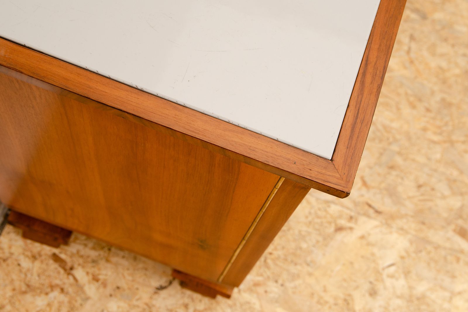 photo for sale Elegant Fully Renovated Art Deco Night Stand, 1930s, Bohemia