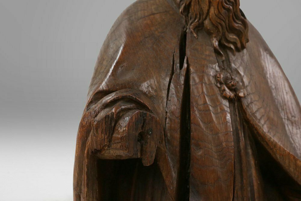 Art French Artist, Statue Of Saint Eligius, 1550, Wood photo