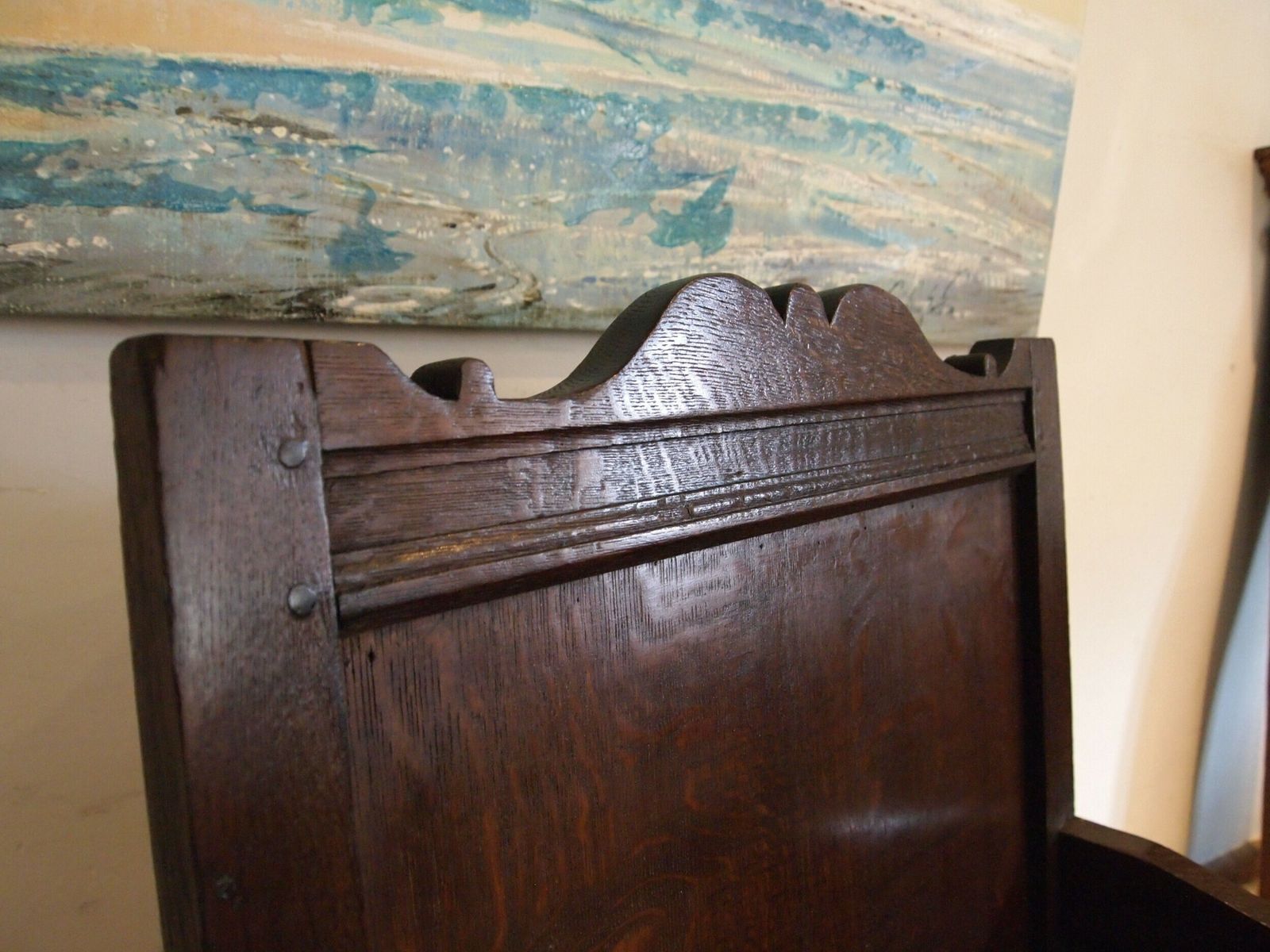 Chair Rare George I Scottish Lambing Chair Oak C1720 photo for sale