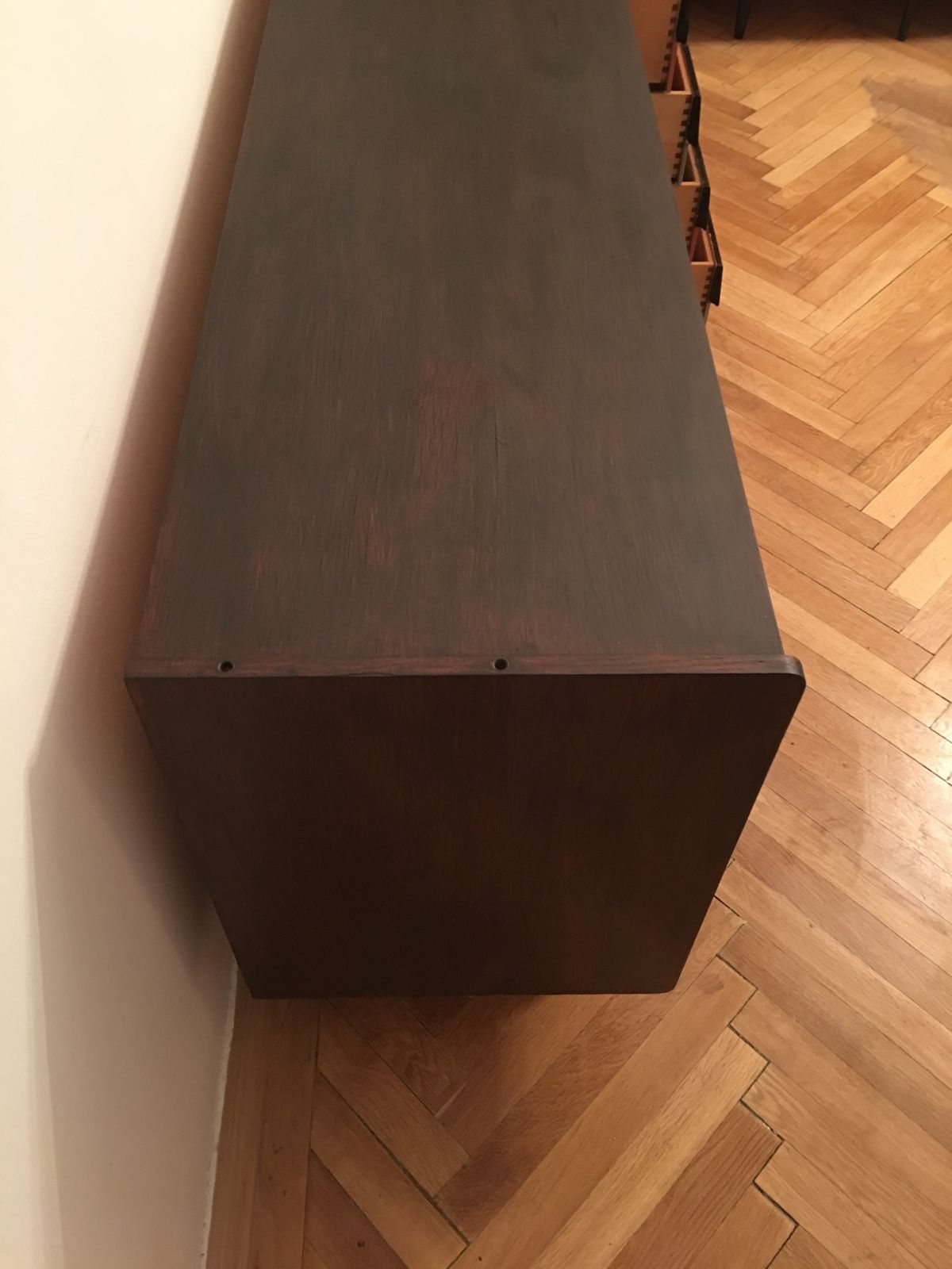Dresser Jiri Jiroutek For Interier Praha – U 460 Pink&Gray photo vintage