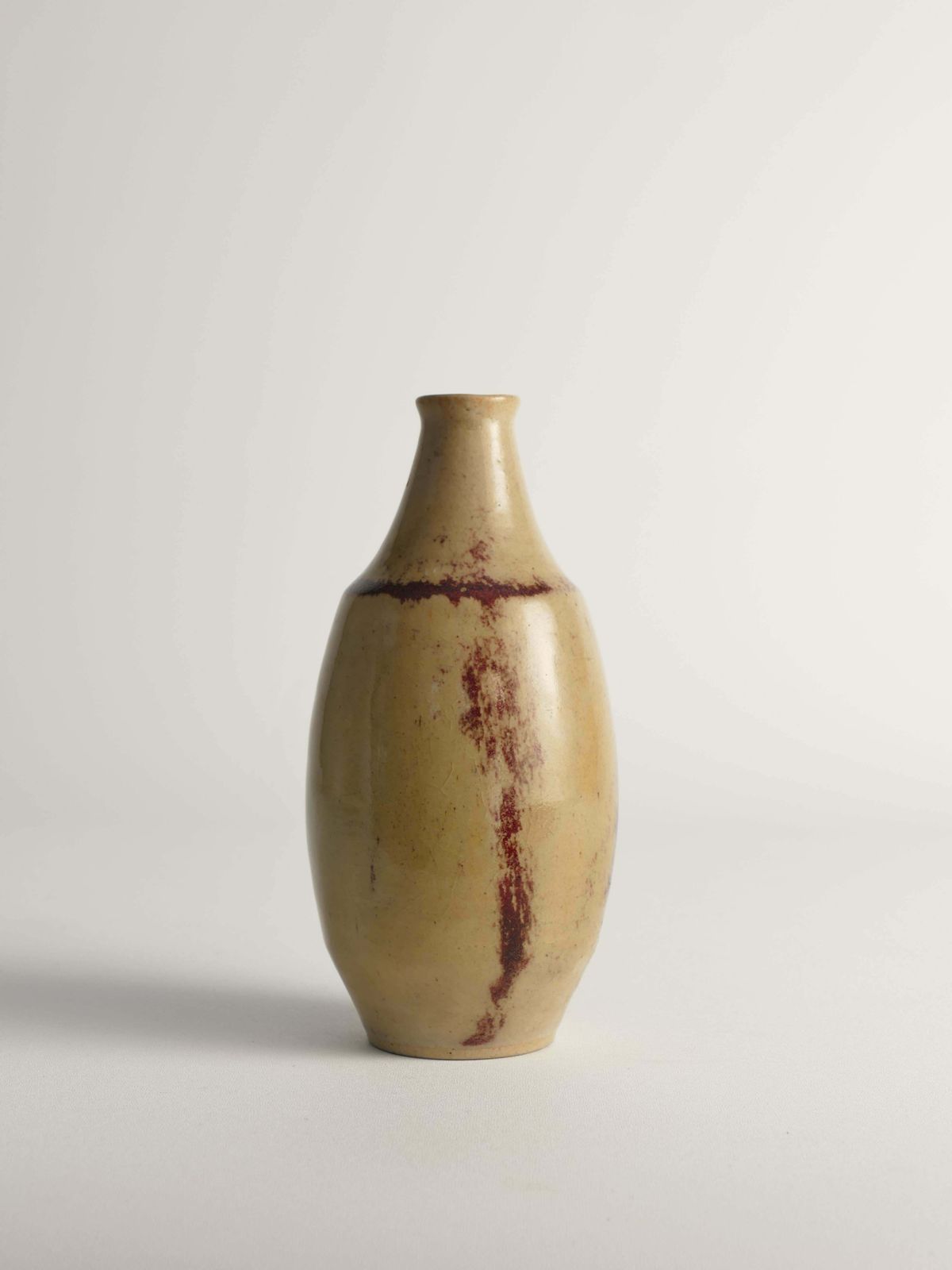 Unique Oxblood Glazed Stoneware Pieces, By Henning Nilsson, Set Of 3 photo vinterior