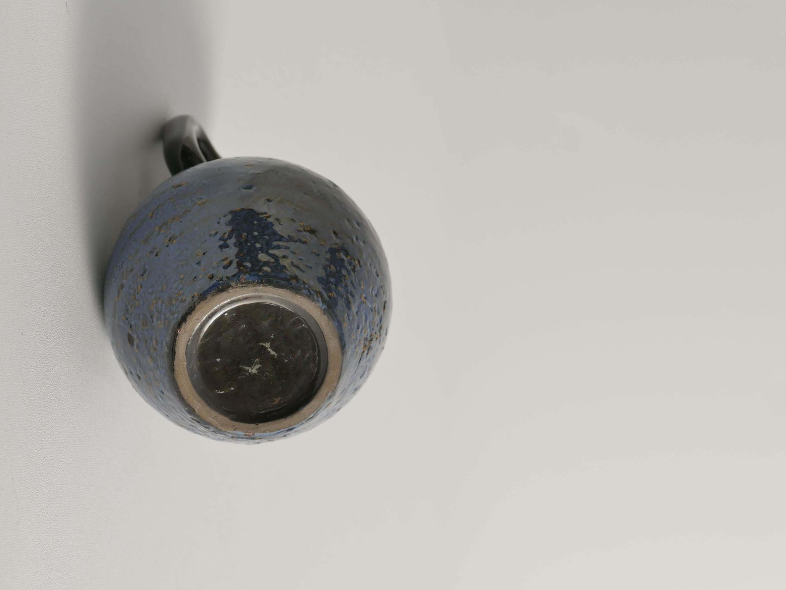 232.0 Scandinavian Modern Blue Ceramic Vase, Ingrid Atterberg For Upsala Ekeby, 1960s photo