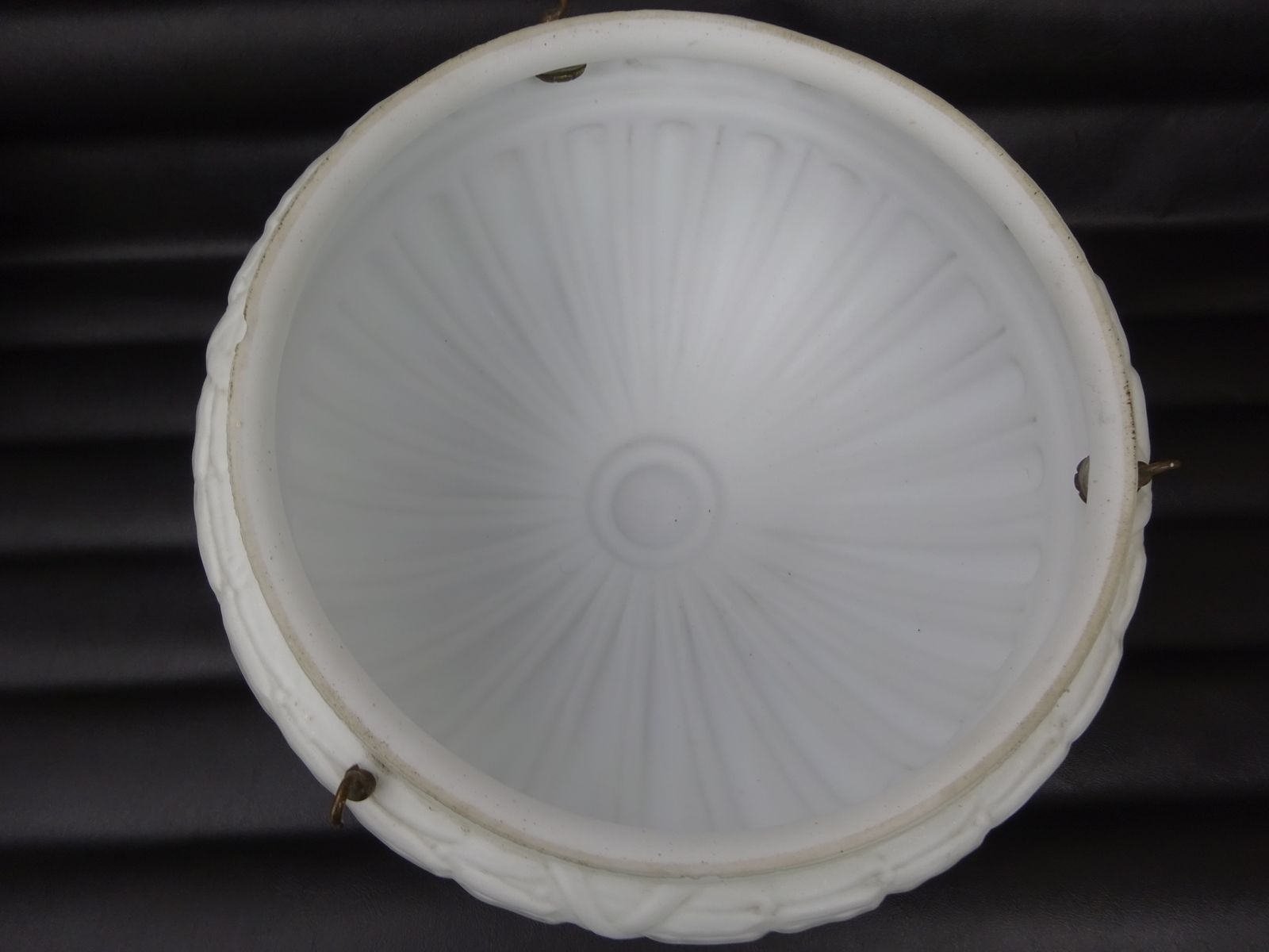 Milk Glass Flycatcher Light Shade photo for sale