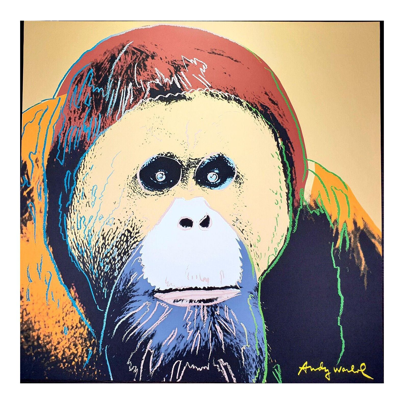 After Andy Warhol (1928–1987) Orangutan, 1986 – Carnegie Museum Of Art Edition