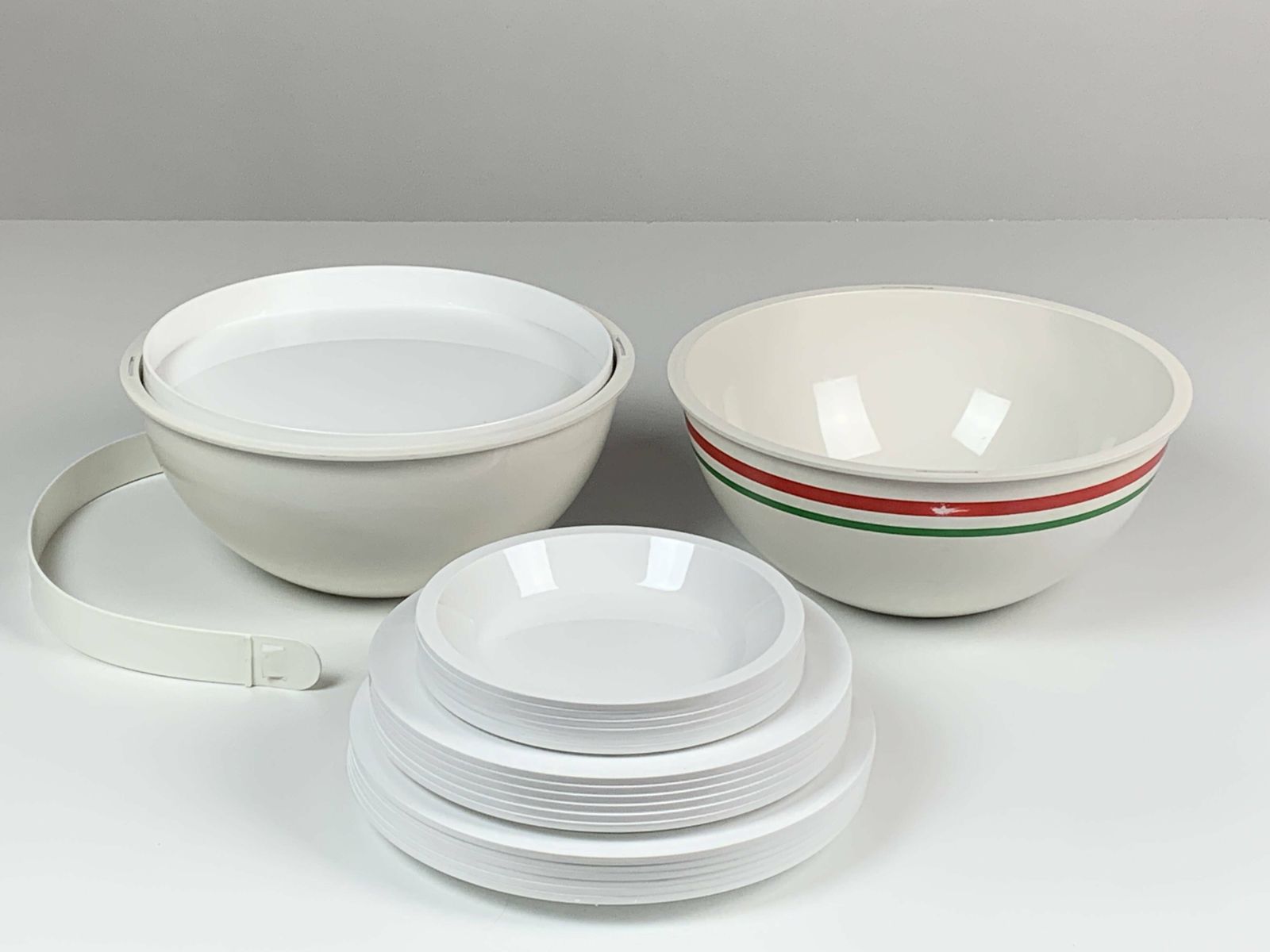Italian Complete Picnic Set By Carlo Viglino For Guzzini, 1960s photo buy