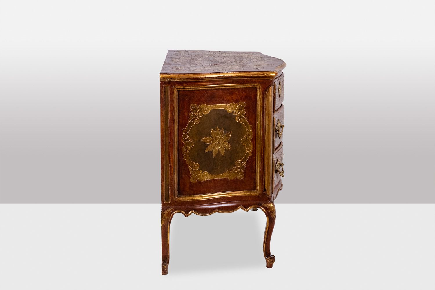 Venetian Louis XV Style Chest Of Drawers. 1950s. Ls5492709h photo vinterior