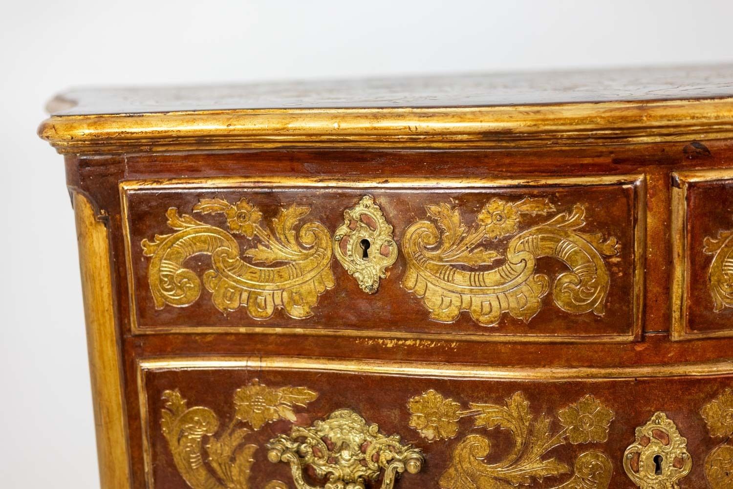 Venetian Louis XV Style Chest Of Drawers. 1950s. Ls5492709h photo buy