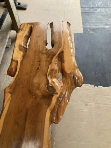 Reynolds Of Ludlow Yew Burl Live Edge Coffee Table 60s 70s Vintage Mid Century photo buy