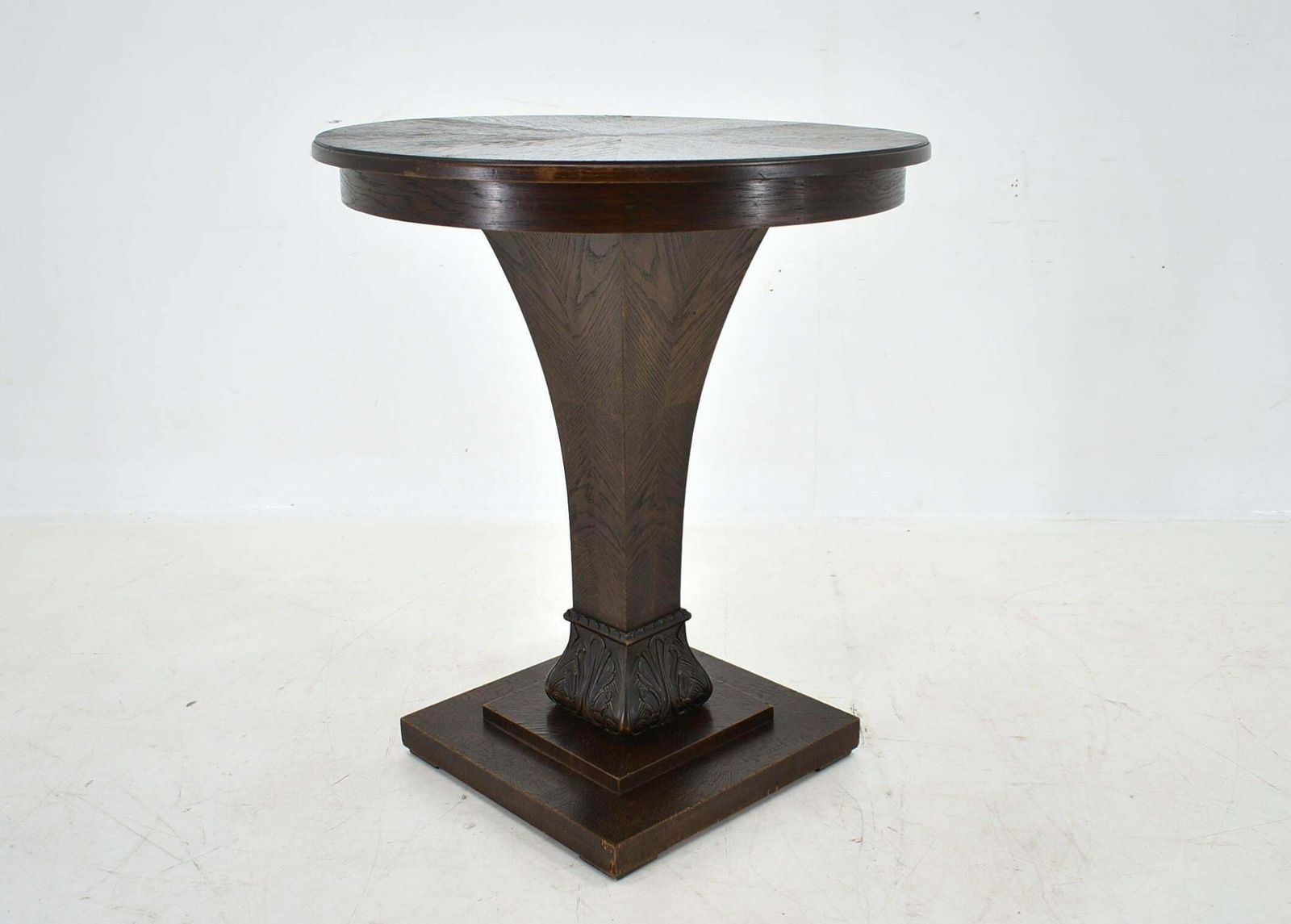 1920s Art Deco Occasional Coffee Table And Tablecloth photo furniture