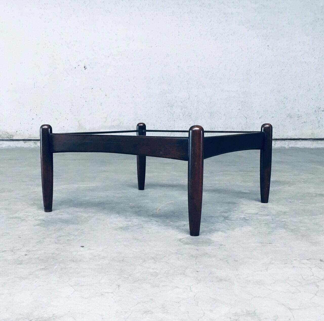 photo vinterior Mid Century Modern Design Lage Bijzettafelset, Zweden Ca. Jaren 1960