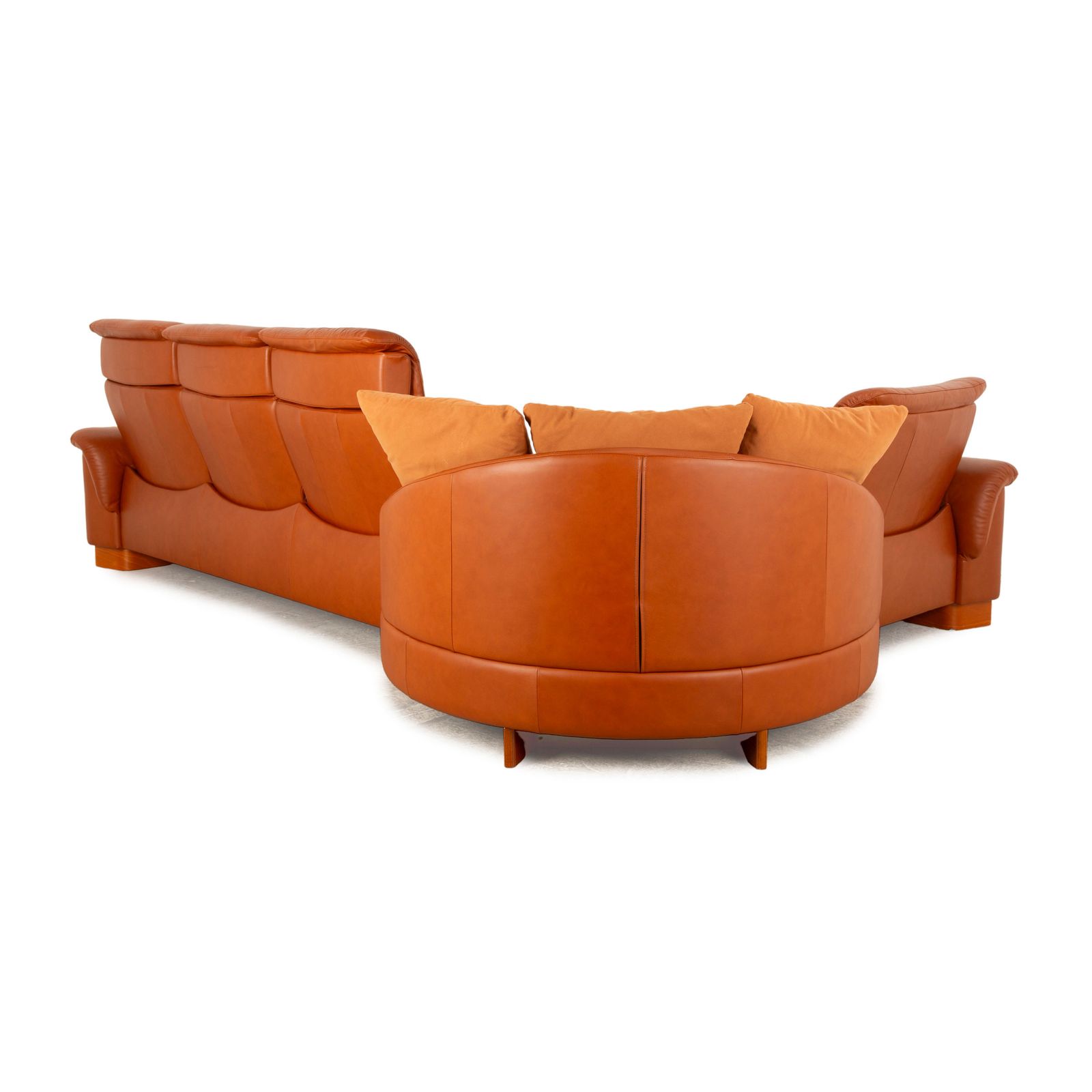 photo furniture Canapé d'angle Stressless Legend en cuir marron