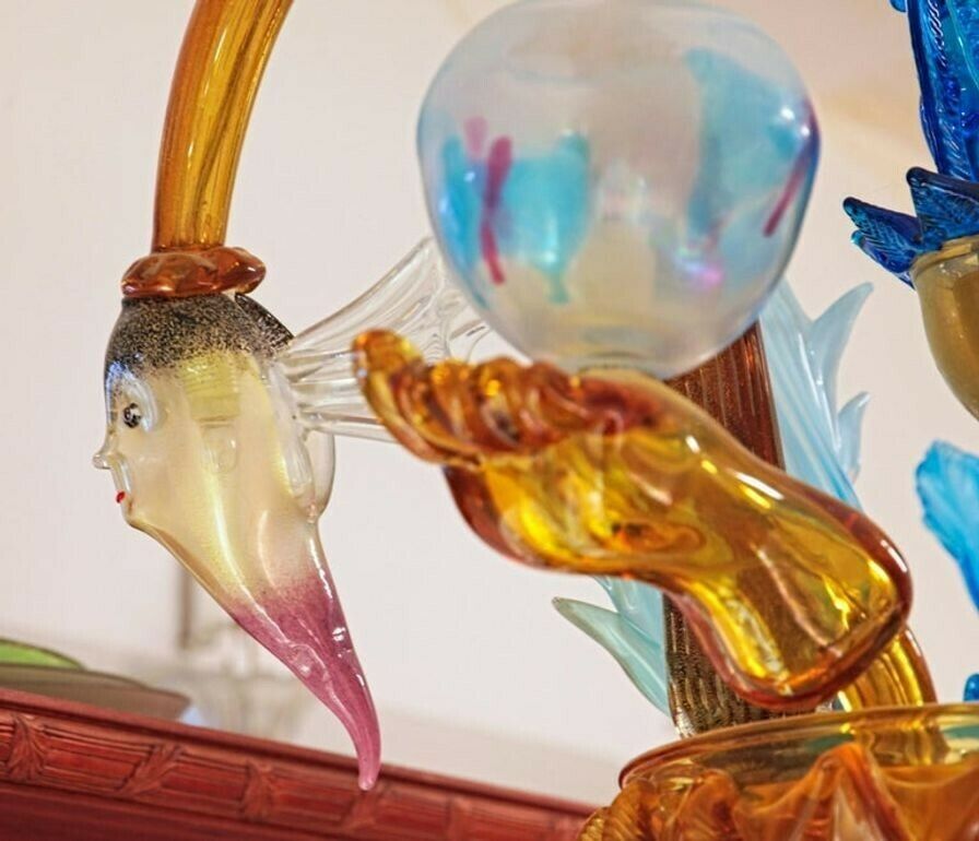 Pino Signoretto, Last Judgement Hyeronimus Bosch Chandelier photo furniture