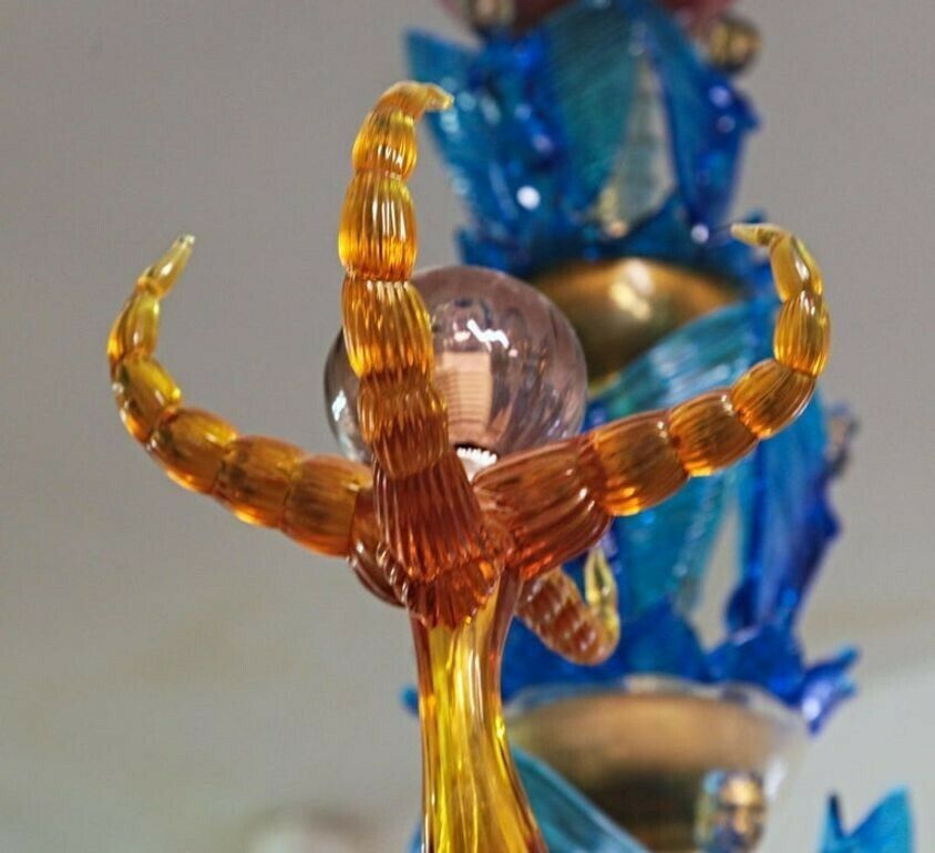 photo vintage Pino Signoretto, Last Judgement Hyeronimus Bosch Chandelier