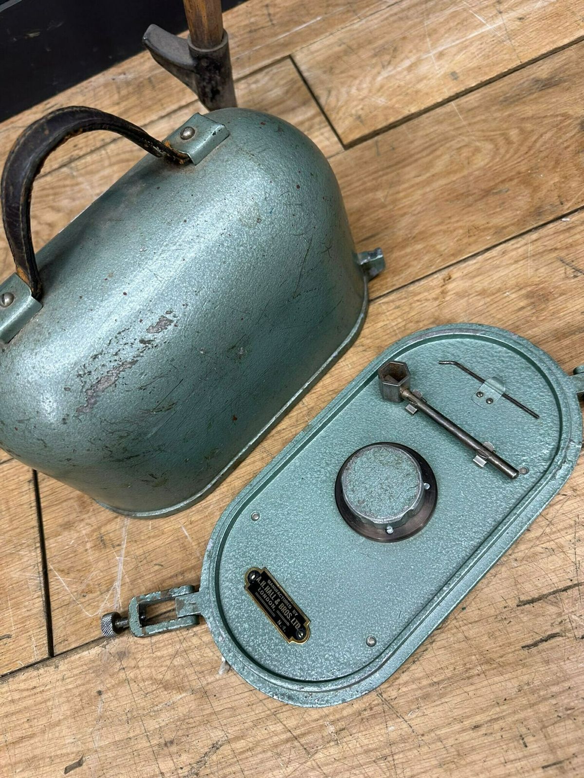Antique Hall Brothers Theodolite Surveying Instrument Industrial photo Home Decor