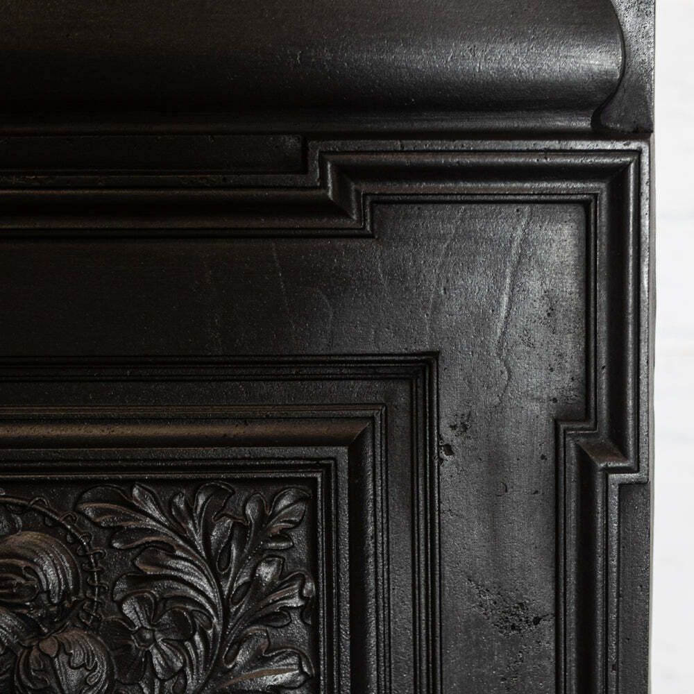 Antique Cast Iron Combination Fireplace photo for sale
