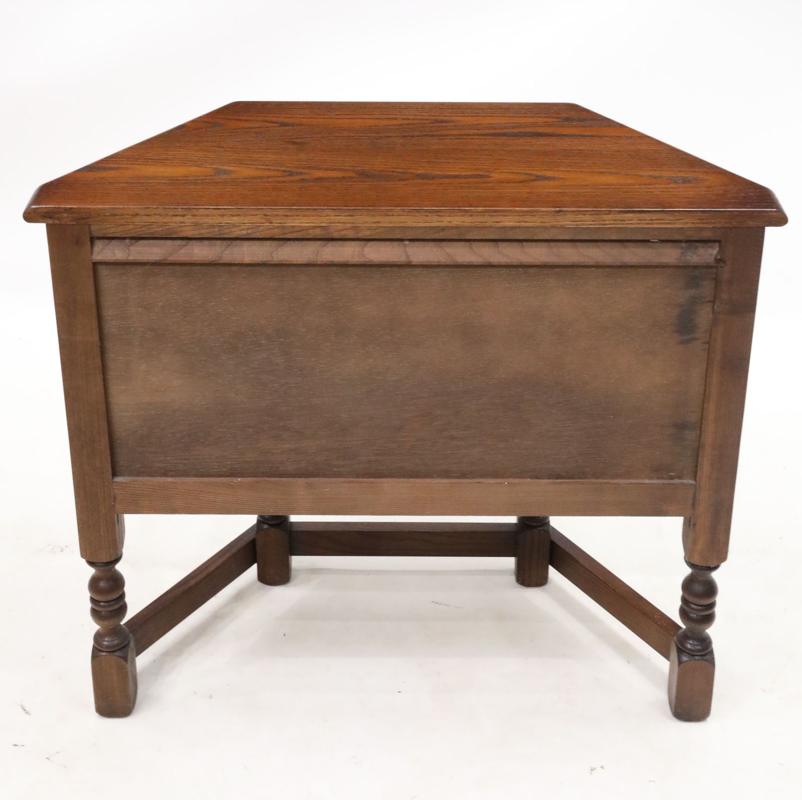 Old Charm Canted Table Finished In Tudor Brown Free Uk Delivery photo 367.0
