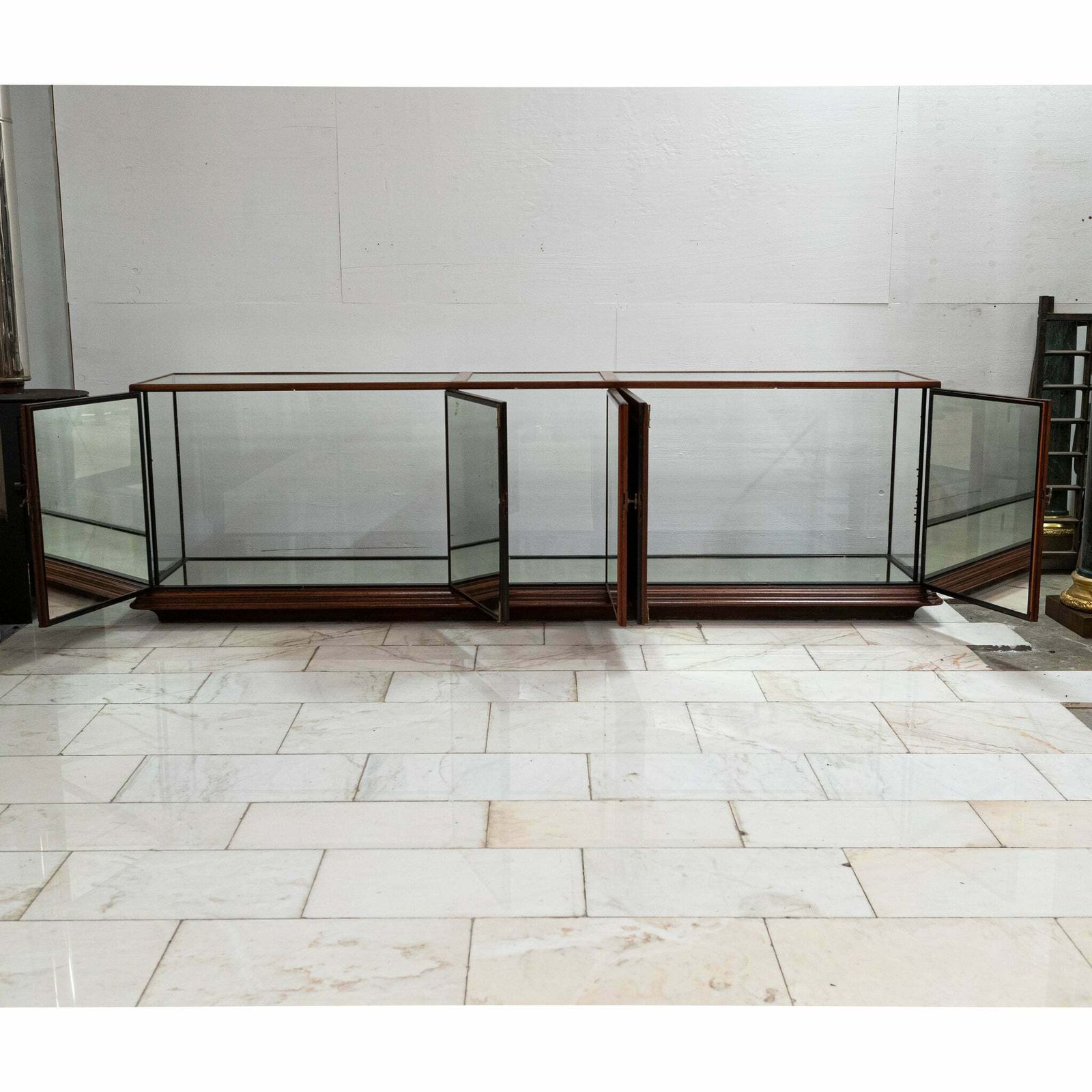 Antique Victorian Mahogany Shop Counter | Display Cabinet photo vinterior