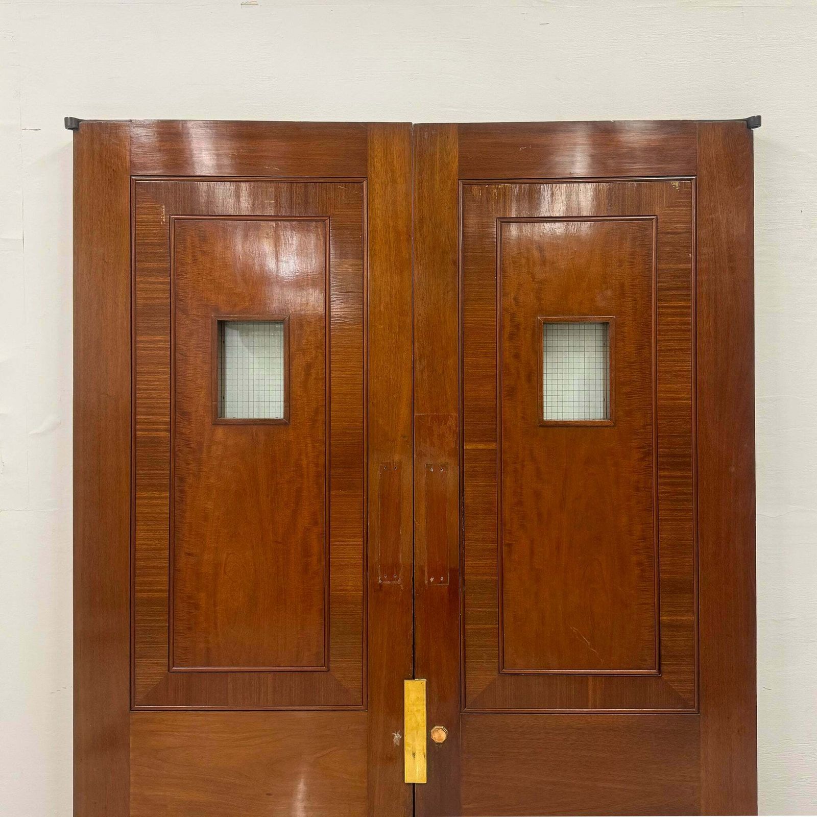 photo furniture Clothworkers' Pair Of Doors With Georgian Wire Viewing Windows   214.5cm X 157.5cm
