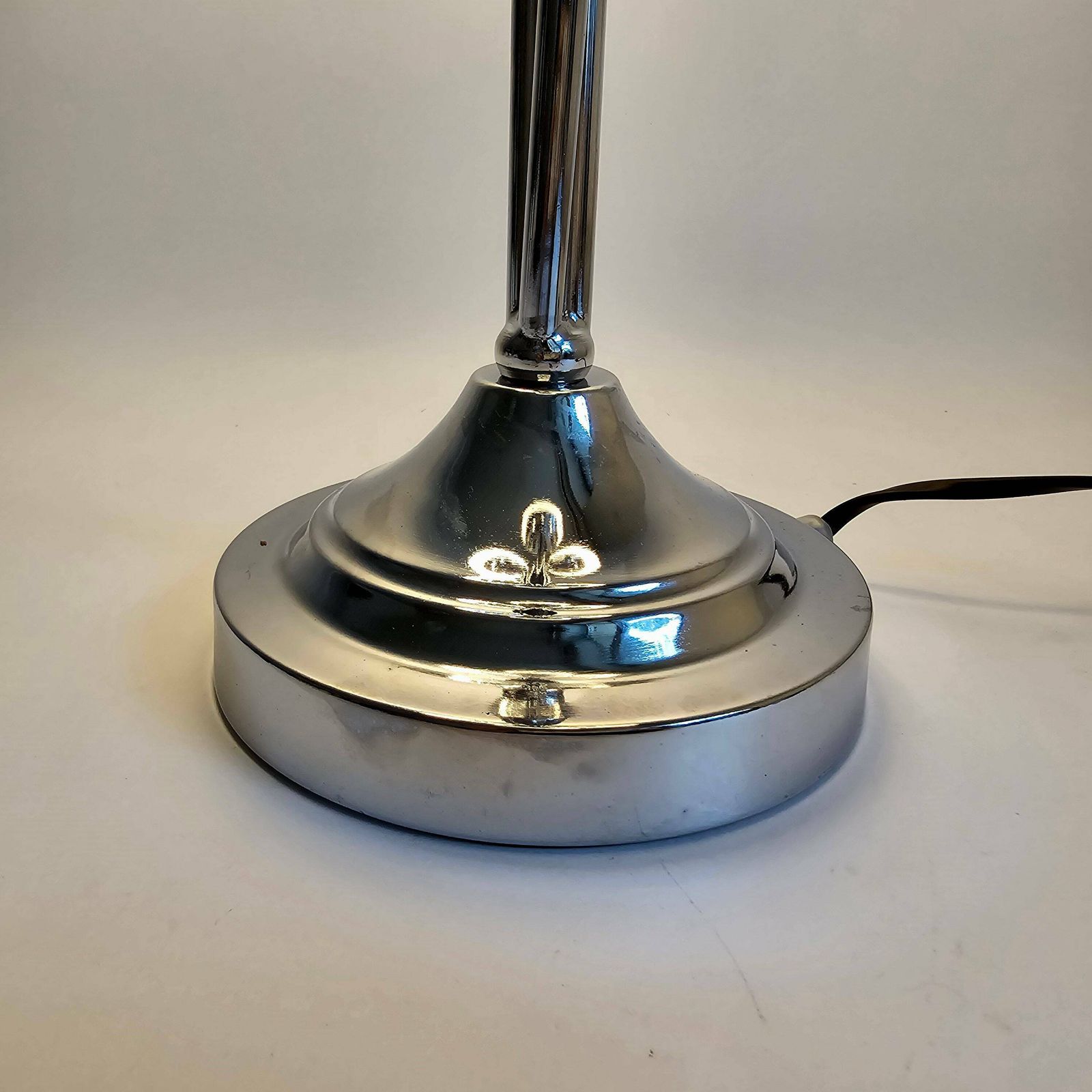 Vintage Pop Art Triple Bulbs Table Lamp Lovely Accent Lamp In Original Box photo buy