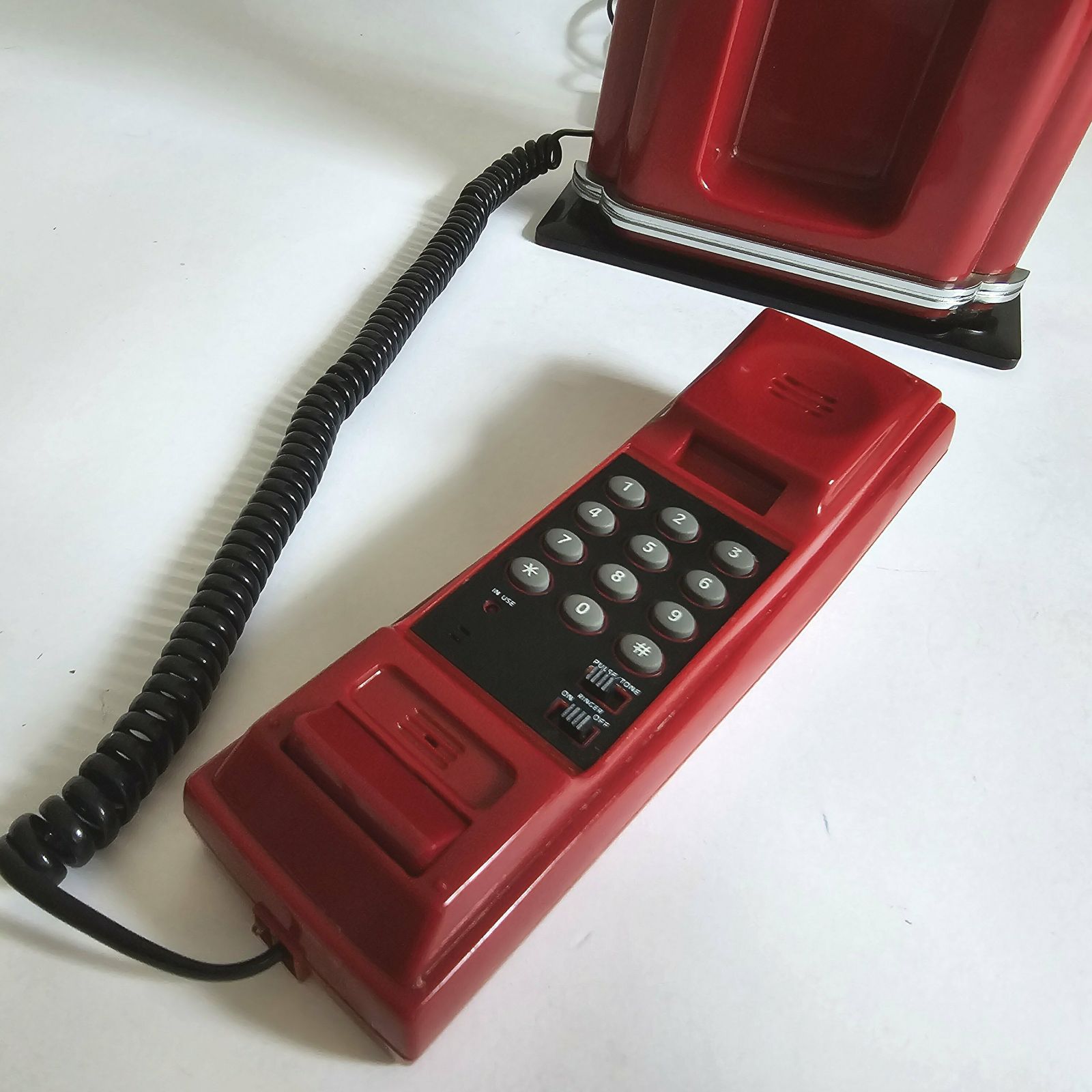 Vintage Desk Wall Phone Gasoline Highway Petrol Pump photo Home Decor