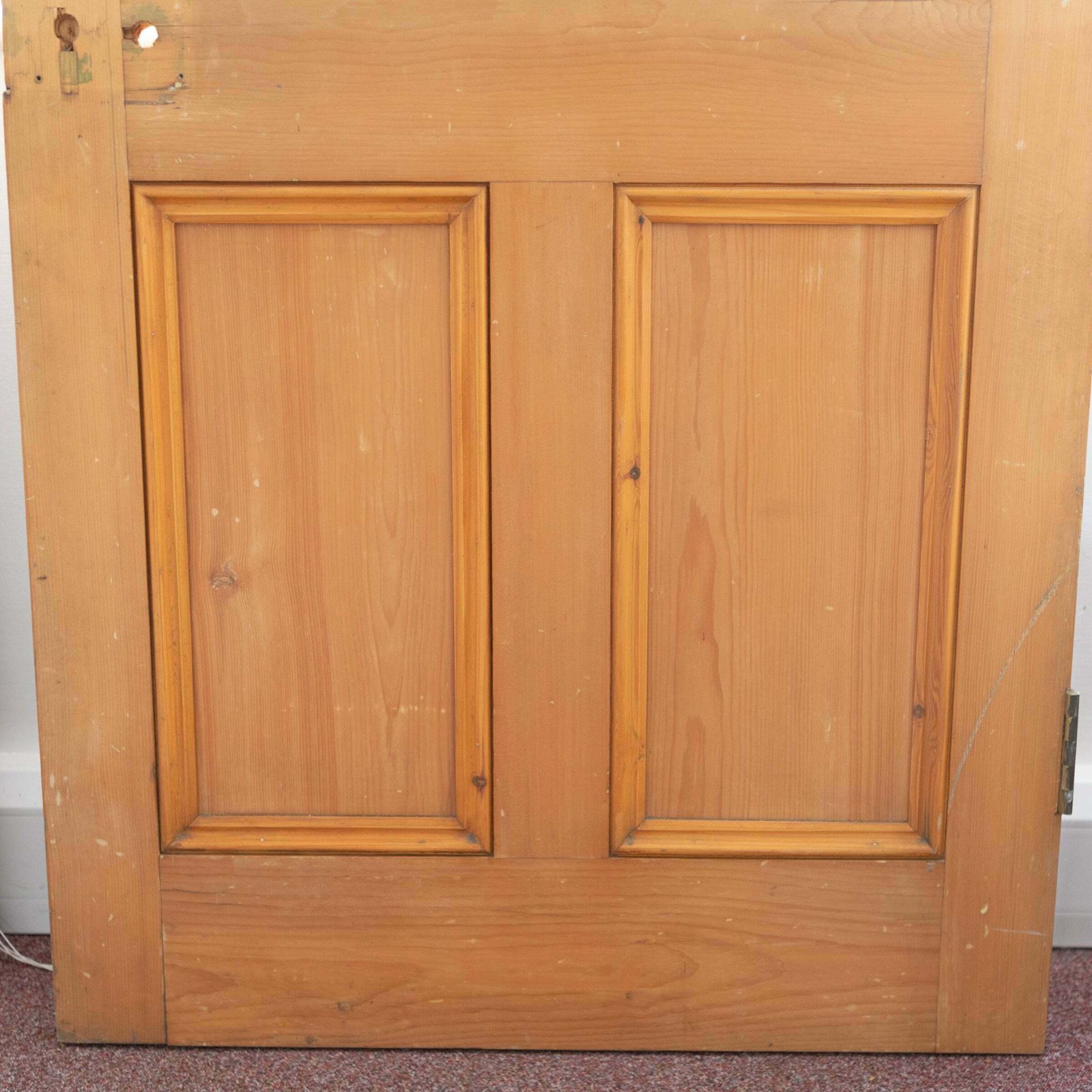 photo for sale Antique Victorian Stained Glass Door   203cm X 84cm