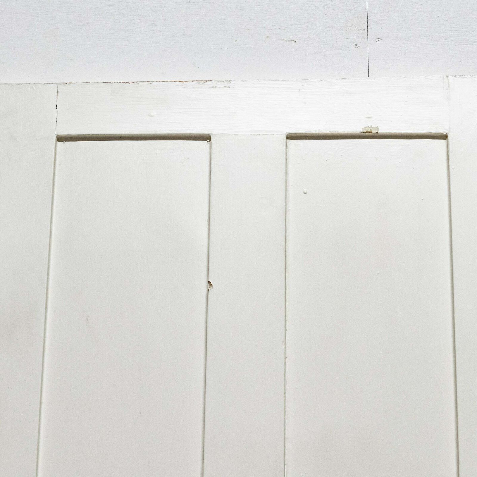 140.0 Antique Reclaimed Victorian 4 Panel Door   196cm X 73cm photo