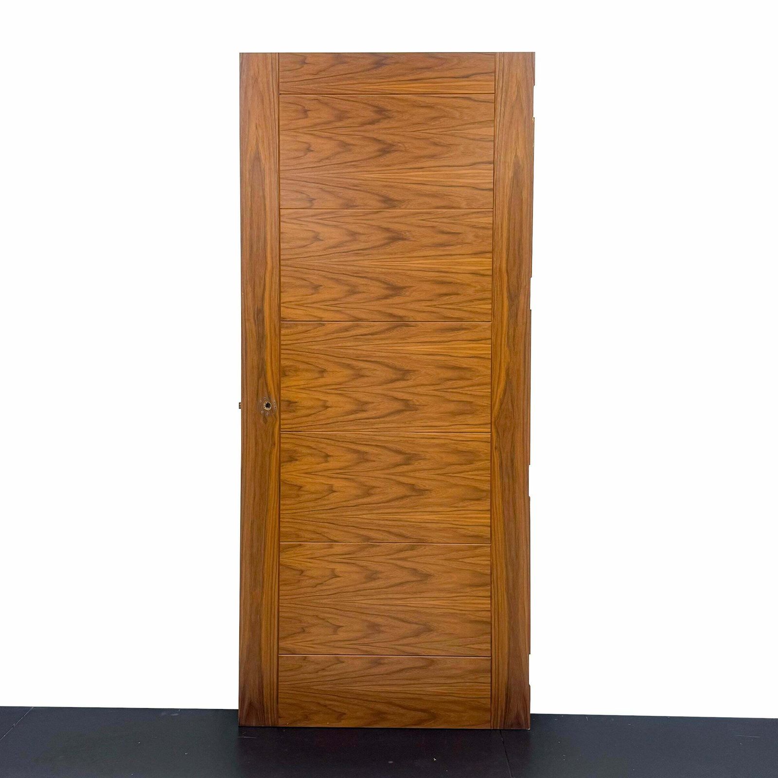 Modern Walnut Veneered Clothworker Fire Door   210cm X 91.5cm