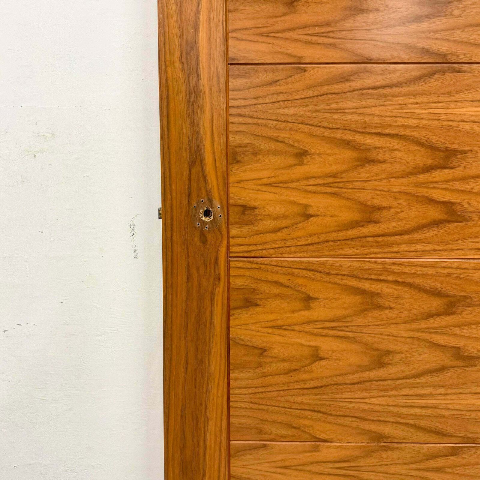 Modern Walnut Veneered Clothworker Fire Door   210cm X 91.5cm photo furniture