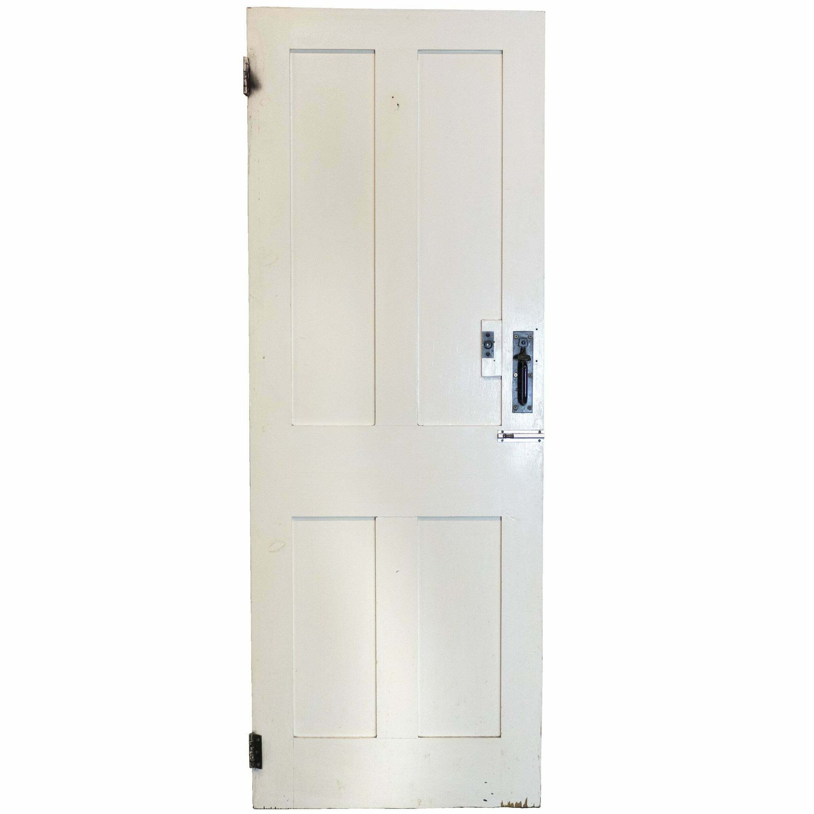 Antique Victorian 4 Panel Door   176.5cm X 64.5cm