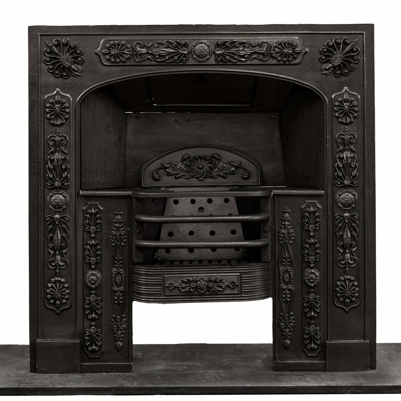 Antique Georgian Cast Iron Hob Grate