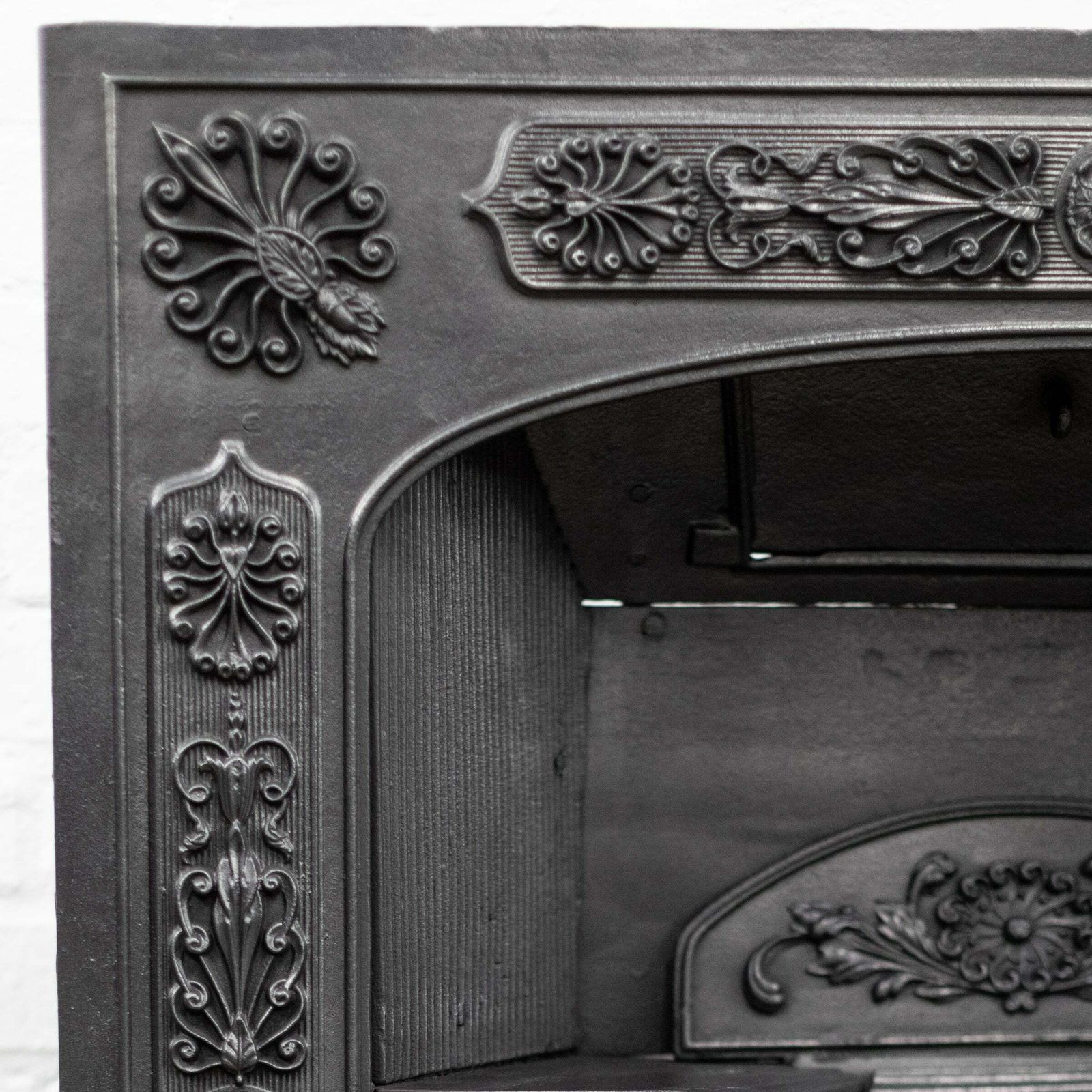 Antique Georgian Cast Iron Hob Grate photo furniture