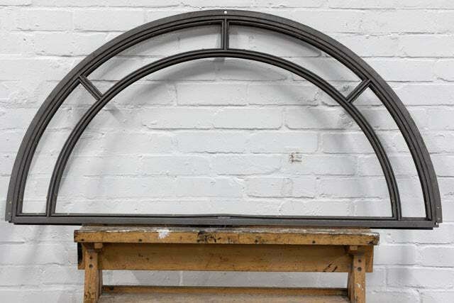 photo buy Antique Crittall Arched Fan Light Panels (10 Available)