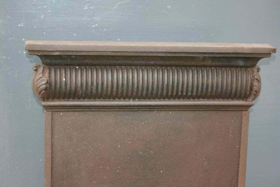 Antique Cast Iron Fire Basket, Early 20th Century photo for sale