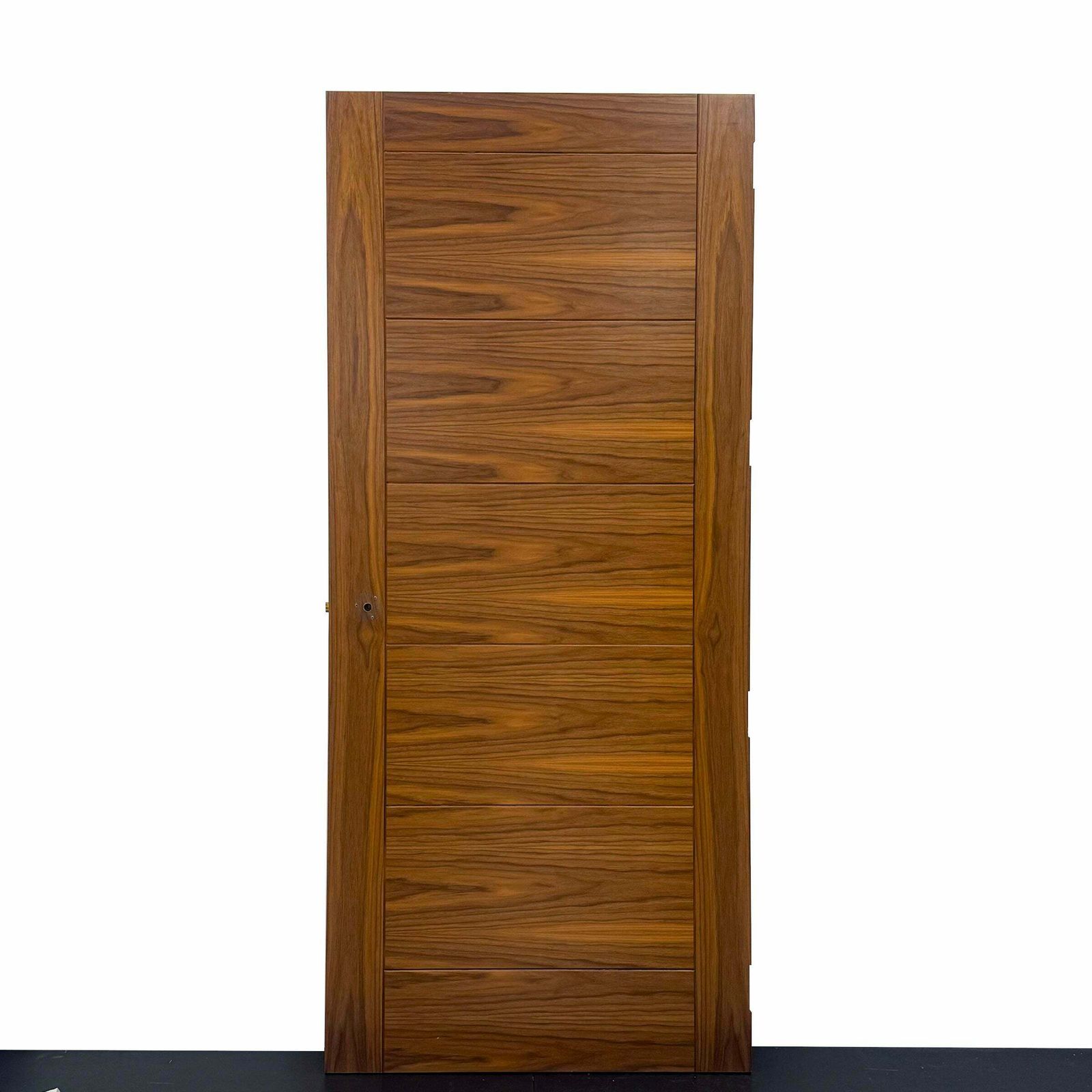 Modern Walnut Veneered Clothworker Fire Door   210cm X 91.5cm