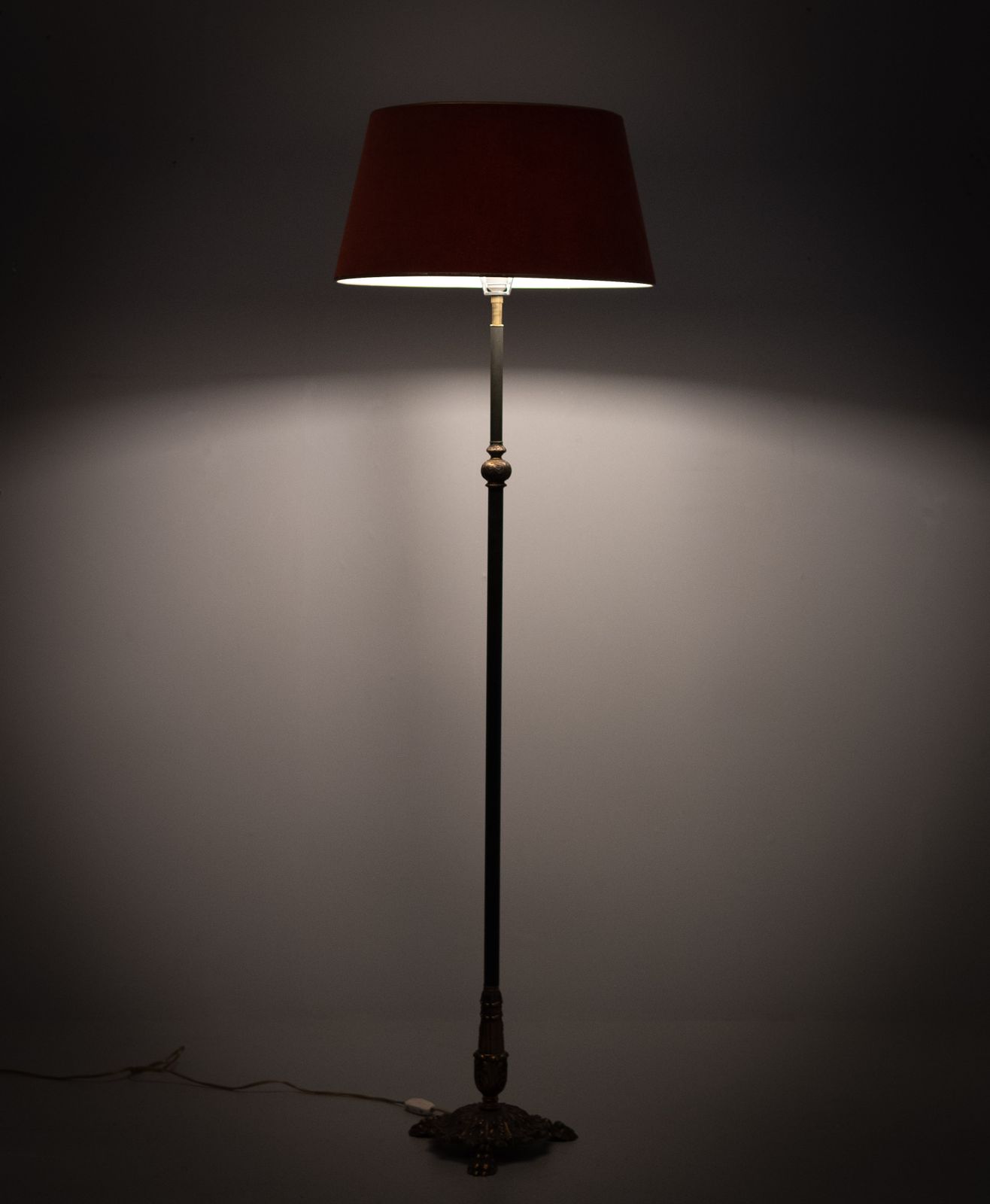 Classic Style Floor Lamp With Shade 1970s France photo furniture