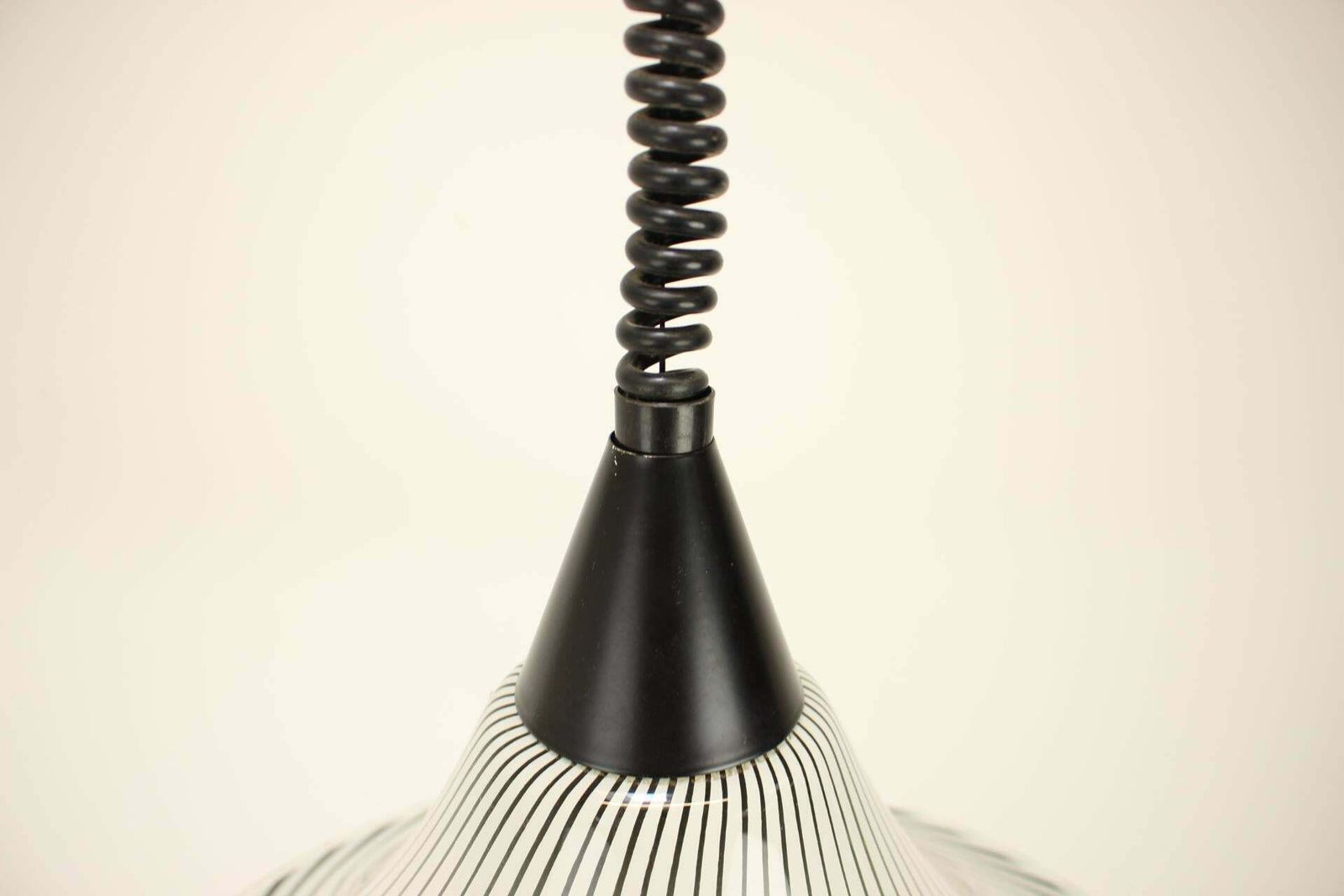 1960's Mid Century Glass Chandelier In The Style Of "Trumpet", Czechoslovakia photo furniture