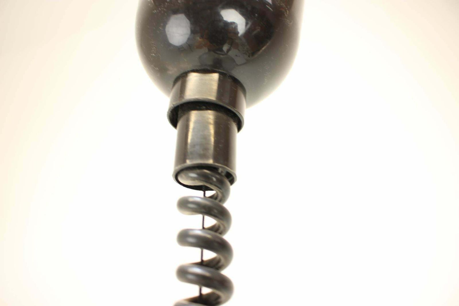 1960's Mid Century Glass Chandelier In The Style Of "Trumpet", Czechoslovakia photo for sale